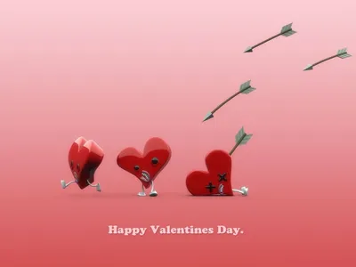 День святого Валентина - Поздравления в картинках