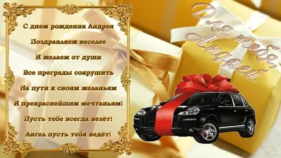 С Днем Рождения Андрей Николаевич!