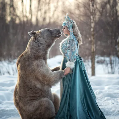 Изображение С медведем степаном на природе - красивые фото в webp