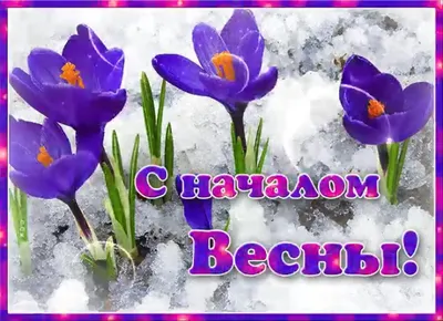 С первым днем весны 2021 - картинки с началом весны, открытки и  поздравления с 1 марта — УНИАН