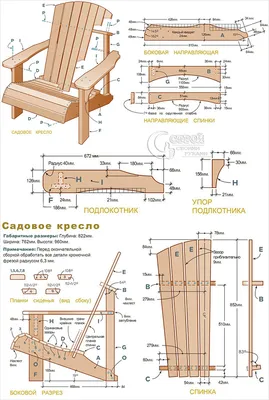 Садовая мебель не как у всех: 15 проектов своими руками