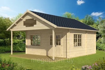 Деревянные коттеджи и садовые домики • Eco Dowel
