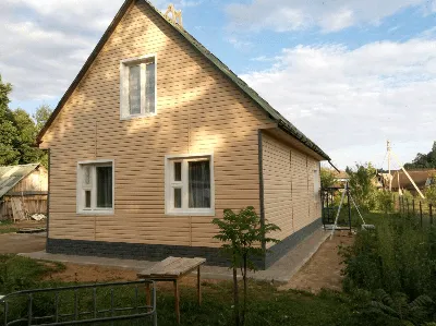 Акриловый сайдинг Тимберблок Ясень Золотистый, 1 шт – Высота-ДВ