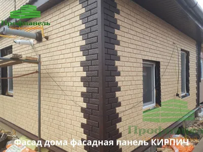 Монтаж камня на фасад загородного дома в Москве - компания \"Prof Фасад\"