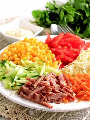 Салат «Ромашка» с чипсами — рецепт с фото пошагово. Как приготовить салат « Ромашка» с чипсами и корейской морковью?