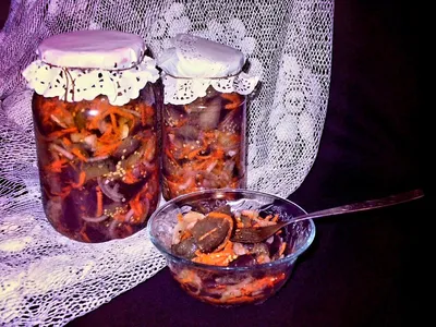 Овощной салат из баклажанов на зиму рецепт с фото пошагово - PhotoRecept.ru