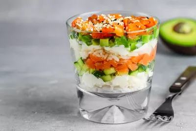 Салат суши 🍣 - рецепт автора Анастасия