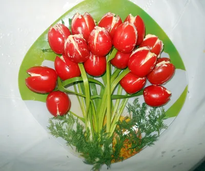 Салат весенний «Тюльпан» | Жить не спеша | Дзен
