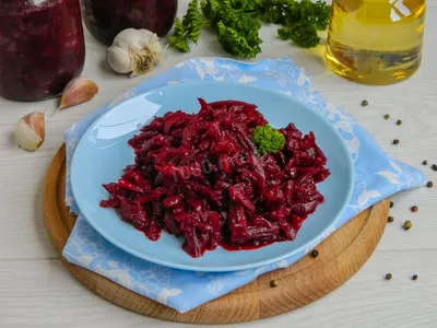 Салат из красной свеклы на зиму - пошаговый рецепт с фото на Повар.ру