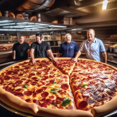 Самая большая пицца в мире | Builder Ruslan ю_ю | Дзен