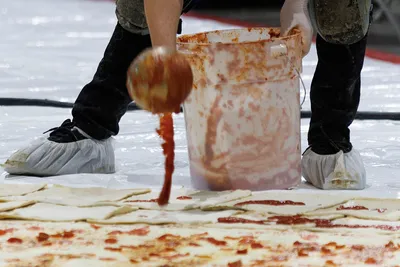 самая большая пицца в мире｜Búsqueda de TikTok