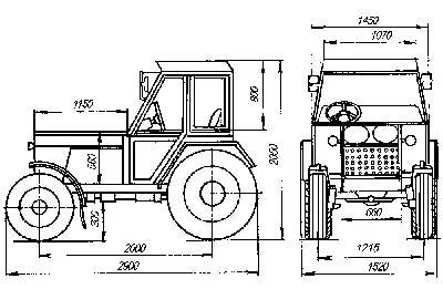 Мини трактор 4x4 переломка (PONY) | на DRIVE2