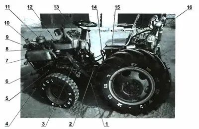 Маленький самодельный трактор (66 фото) - фото - картинки и рисунки:  скачать бесплатно