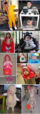 Самодельные детские костюмы на Хэллоуин (25 фото) » Триникси