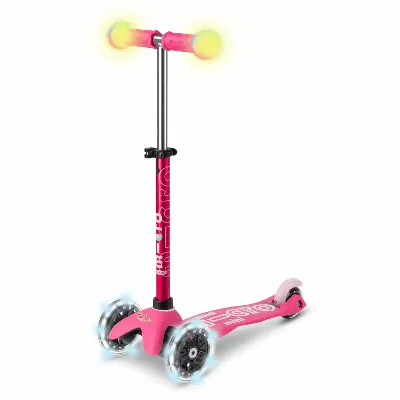 Детские самокаты Самокат MICRO Mini2GO розовый - купить за 8500.00 руб.