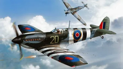 Британские и советские самолёты-истребители во Второй мировой войне |  ВКонтакте