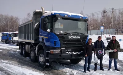 P440 Scania БУ самосвал 8х4 | С пробегом Скания самосвал БУ