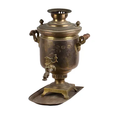 Russian Traditional Samovar. A Samovar Is A Heated Metal Container  Traditionally Used To Heat And Boil Water In Russia. Meanwhile The Samovar  Is Well Stock Photo - Alamy