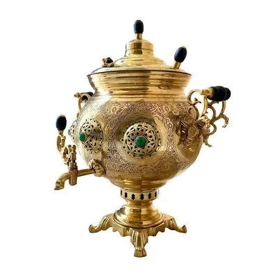 Russian samovar stock photo. Image of traditions, khokhloma - 60491172