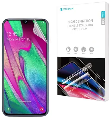 ᐉ Защитная пленка на экран RockSpace Explosion-Proof SuperClear для Samsung  Galaxy A40 (А405) (211384): купить, цена. Смотреть отзывы, обзор - Galaxy  Store