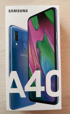Обзор от покупателя на Смартфон Samsung Galaxy A40 (2019) 64Gb Синий —  интернет-магазин ОНЛАЙН ТРЕЙД.РУ