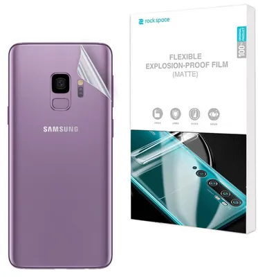 Антибликовая пленка на заднюю панель RockSpace Explosion-Proof Matte для Samsung  Galaxy S9 (G960) (224414) - цена, фото, обзор