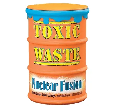 Самые кислые конфеты в мире Toxic Waste | Токсик Вейст