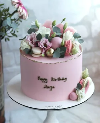 Самые красивые торты на день рождения фотографии