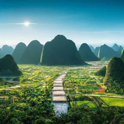 Страна Вьетнам, на фоне самые …» — создано в Шедевруме