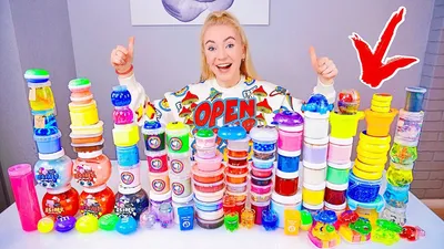 СМЕШАЛА 117 КРУТЫХ СЛАЙМОВ 🤡 ГИГАНТСКИЙ ЛИЗУН ЧЕЛЛЕНДЖ SLIME CHALLENGE -  YouTube