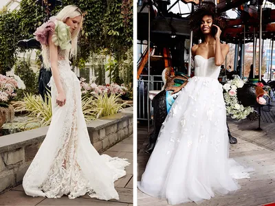 Свадебные платья 2024 года – как выглядят трендовые фасоны и цвета - Fashion