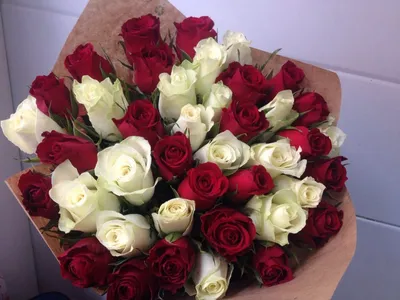 Заказать красивый огромный букет роз FL-26 купить - хорошая цена на  красивый огромный букет роз с доставкой - FLORAN.com.ua