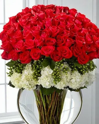 Букет из 51 розовых роз, артикул F1215065 - 9459 рублей, доставка по  городу. Flawery - доставка цветов в