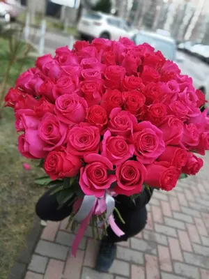 Большой букет красных роз, артикул: 333056716, с доставкой в город Москва  (внутри МКАД)