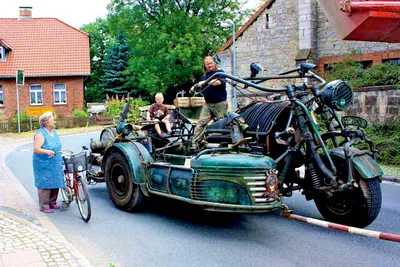 Panzerbike: самый большой в мире мотоцикл - фото и история проекта