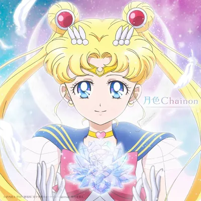 Sailor moon with super saiyan blue hair, 90s artwork on Craiyon