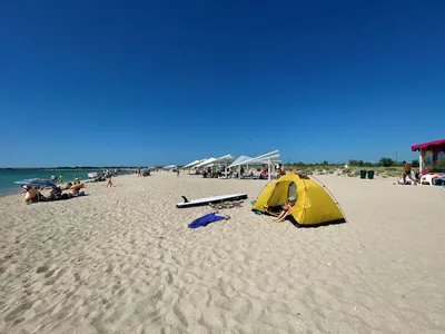 Пляж «Майами» в Оленевке, Крым. Фото и видео, отзывы, мыс Тарханкут, белый  пляж, отдых, на карте, как добраться — Туристер.Ру