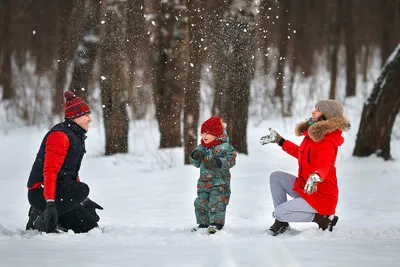 Зимняя семейная Фотосессия. Tatyana Nadezhdina Family photographer