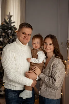 Зимняя семейная фотосессия в Москве | Заказать фотосъемку семьи зимой -  фотограф Анжелика Кузьмина