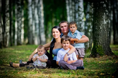 Семейные фотосессии на природе Москва