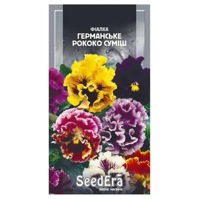 Семена Цветы, Фиалка, Рококо, 0.5 г, цветная упаковка, Седек в Серпухове:  цены, фото, отзывы - купить в интернет-магазине Порядок.ру