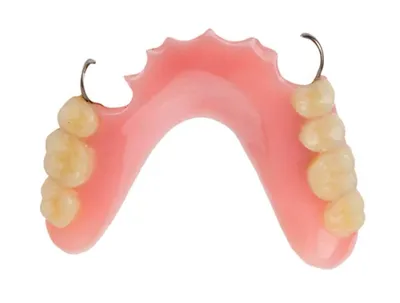 Ацеталовые зубные протезы - показания, противопоказания, плюсы, минусы,  изготовление, установка, уход