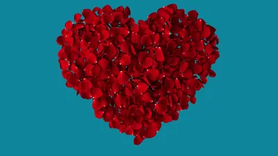 сердце из красных лепестков роз на деревянном фоне Стоковое Изображение -  изображение насчитывающей отпразднуйте, праздник: 223194755