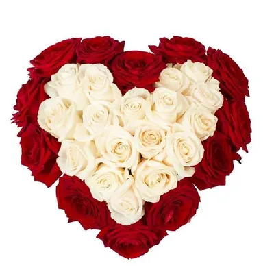 Сердце из роз \"Моё сердце-тебе\" купить в Краснодаре недорого - доставка 24  часа