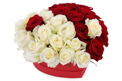 Сердце из 19 роз заказать с доставкой - AnnetFlowers.