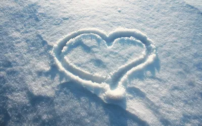 Картинка снежного сердца: скачать в png, jpg, webp