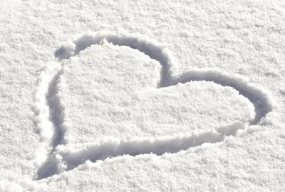 Сердце на снегу: хрупкость мигающего момента