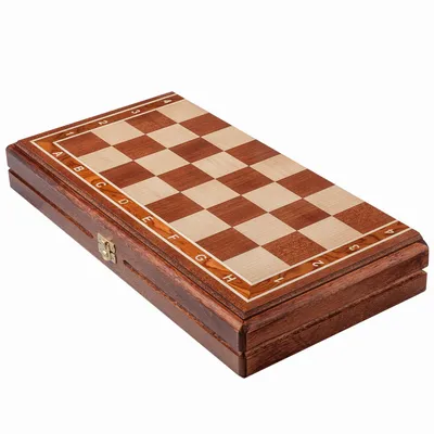 Купить Деревянная шахматная доска №5 красное дерево высокого качества.  Высокое качество - Доски шахматные по низкой цене