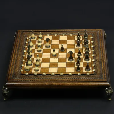 Доска шахматная Классика, картон, 32 × 32 см 3784523