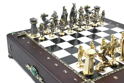 Шахматы ручной работы купить по цене 111500 руб. в интернет-магазине  «Златикс»
